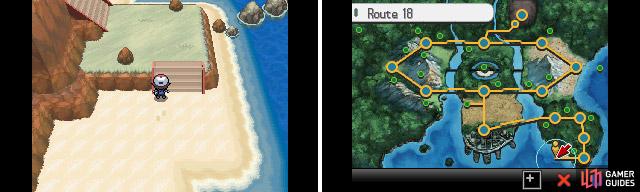 Route 18 - Optional Surfing Areas - Story Walkthrough | Pokémon: Black ...