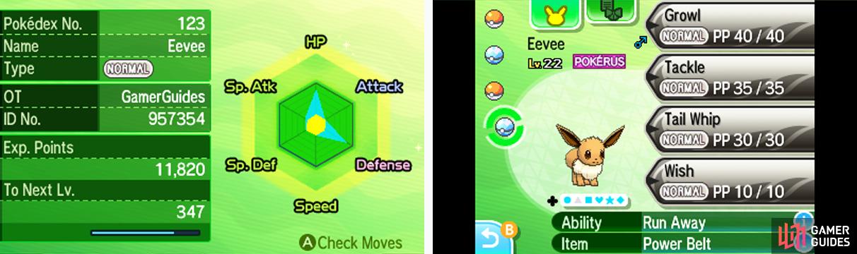 Effort Values Evs Advanced Trainer Info Extra Activities Pokémon Sun And Moon Gamer Guides® 