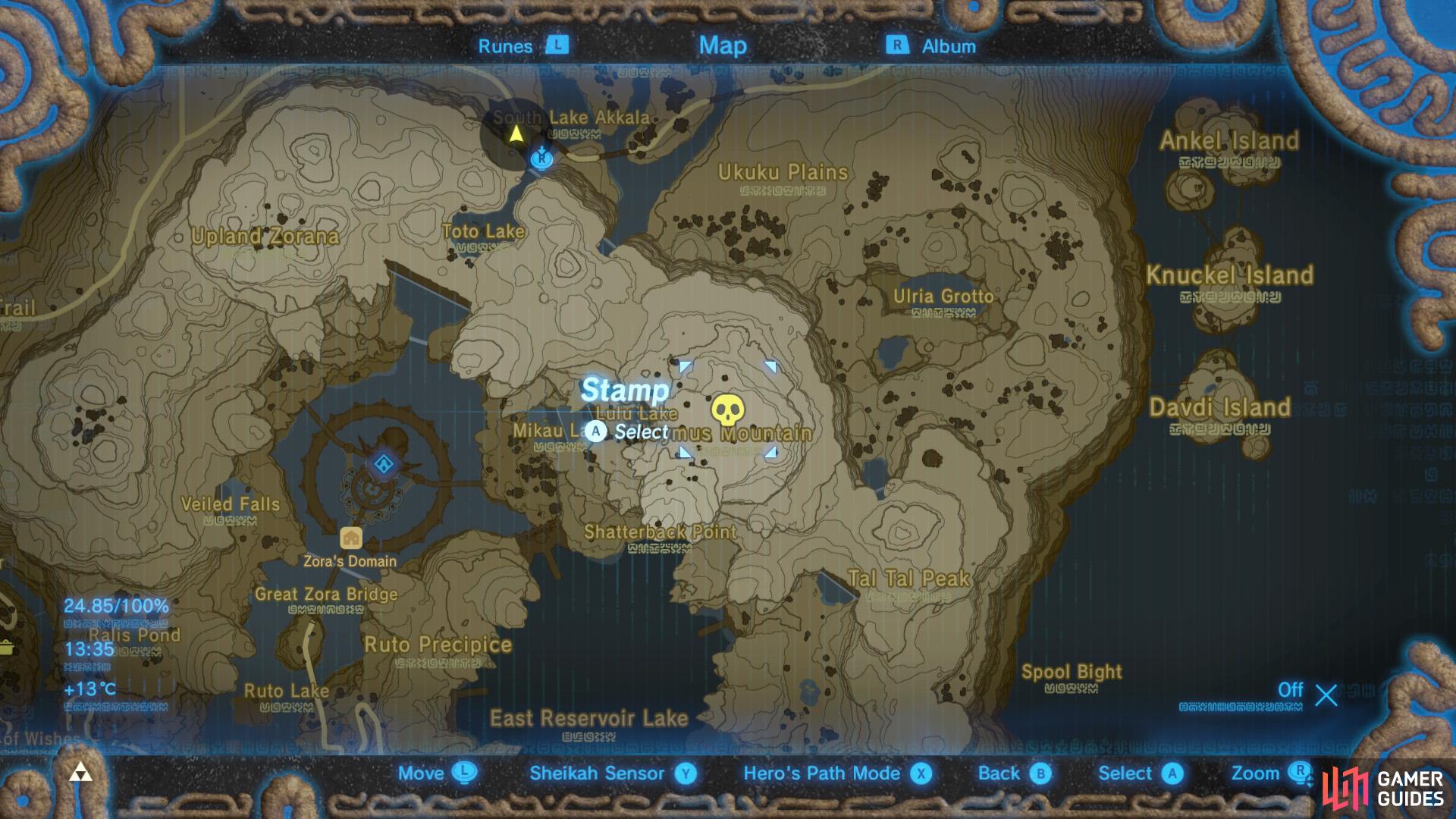 Lynel locations master mode