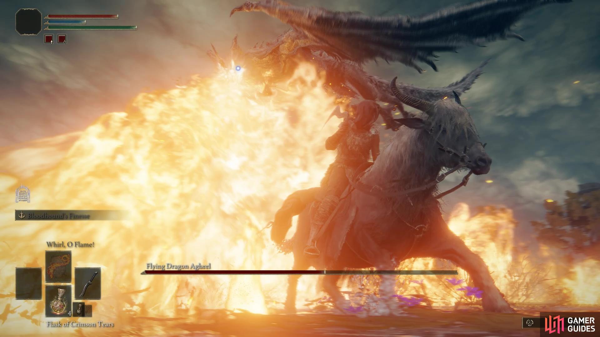 How to Beat Flying Dragon Agheel in Limgrave - Bosses - Limgrave ...