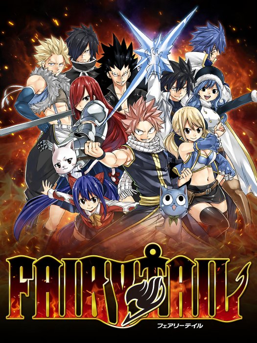 Most Popular Fairy Tail Characters (2009 - 2019) 