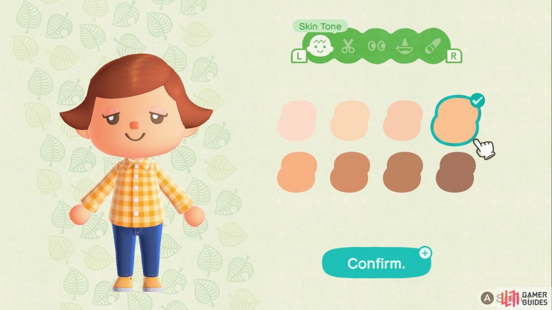 You can now choose how your character looks!