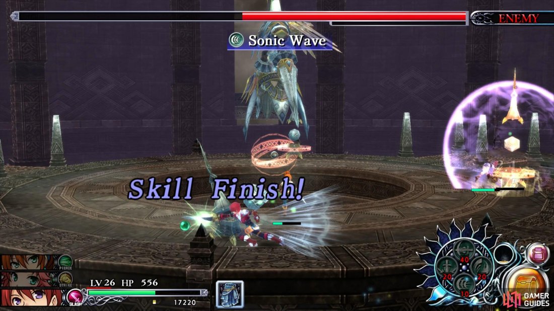 As always in Ys, boss battles are a highlight and there’s some interesting mechanics in some of them.