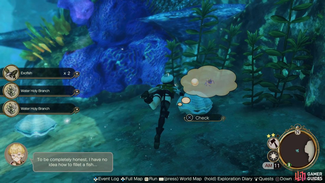The addition of being able to dive adds a whole new layer to exploration in Atelier Ryza 2.