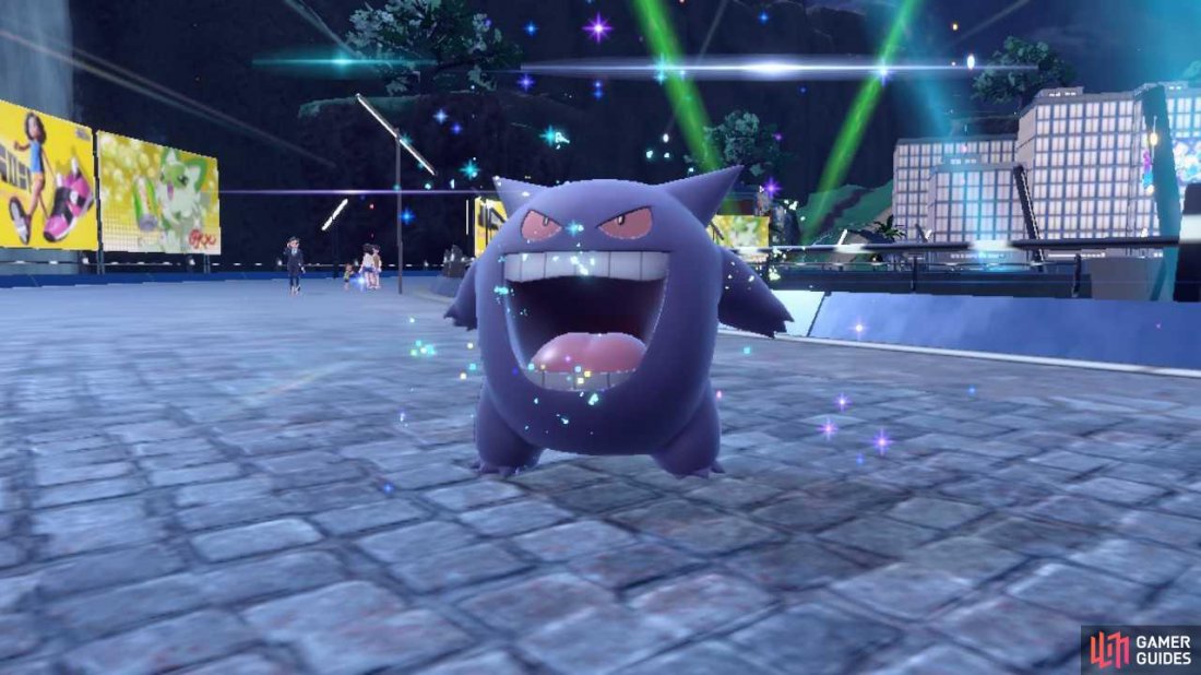 At least Gengar's original cry can still be heard. Here it is after evolving from Haunter via an in-game NPC trade.