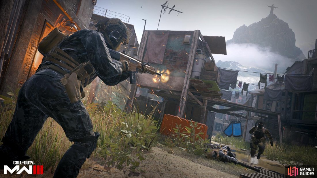 Classic Modern Warfare Multiplayer is back, with a  few twists here or there to standard systems. Image via Activision.