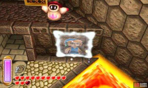 Wizzrobes are ghostly wizards that appear out of nowhere, then shoot magic at Link–flames if theyre red, ice if theyre blue. Use the Hylian Shield to block their magic or just run out of the way. Then slash them quickly before they vanish again. If theyre high up, use the Ice Rod for an aerial attack.
