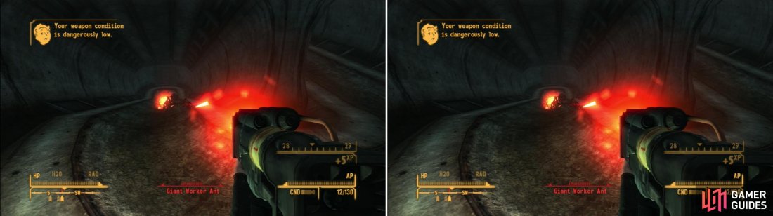 ammo and condition checking fallout new vegas