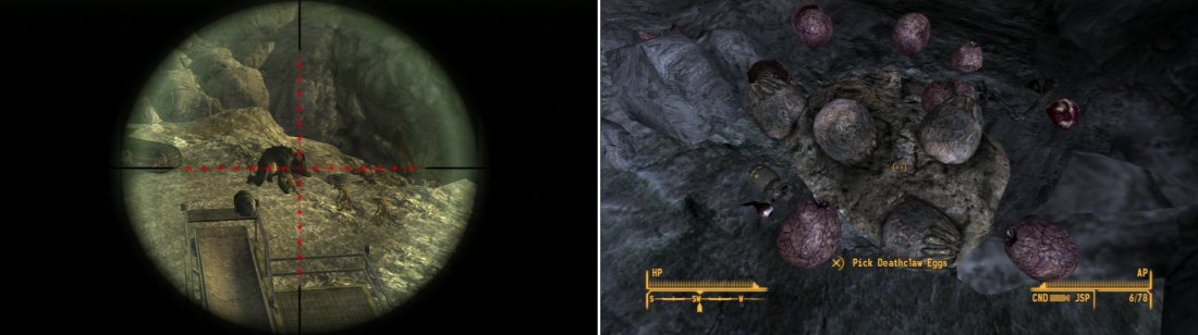 fallout new vegas deathclaw cave