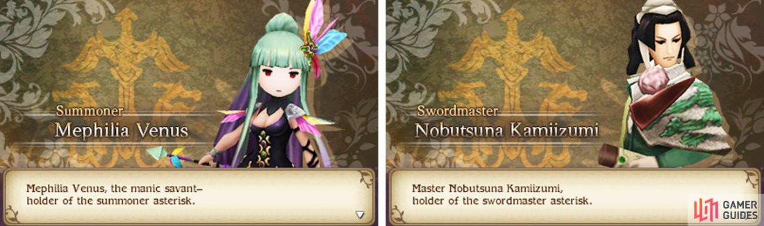 You’ll have to pick between the Summoner and Swordmaster jobs this time.