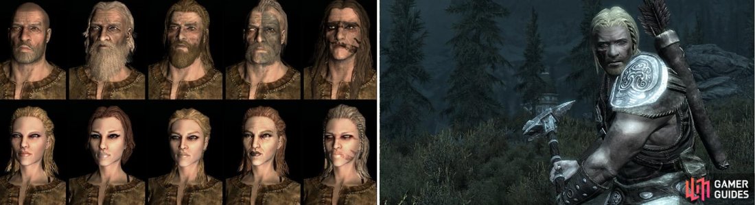 Nord - Race - Character Creation | The Elder Scrolls V: Skyrim | Gamer ...