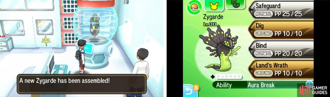 Building Zygarde The Zygarde Cube Extra Activities Pokemon Sun Moon Gamer Guides