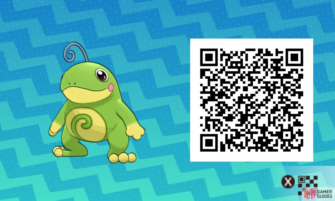 cute qr codes for pokemon ultra sun and moon