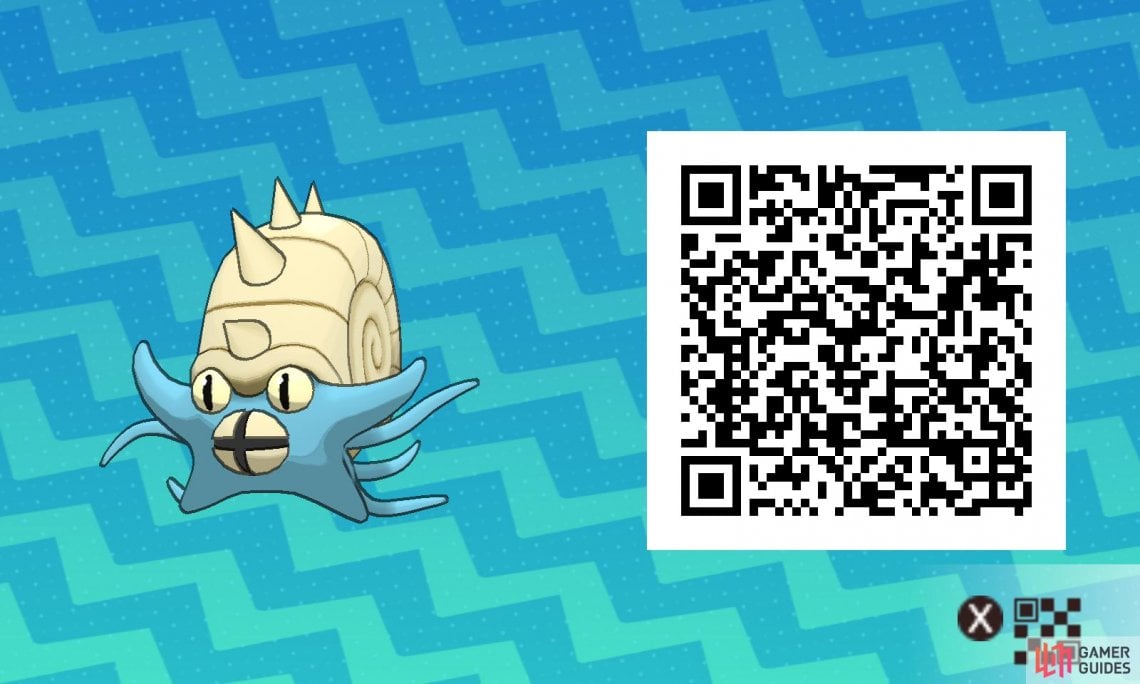 pokemon ultra sun qr codes gifts