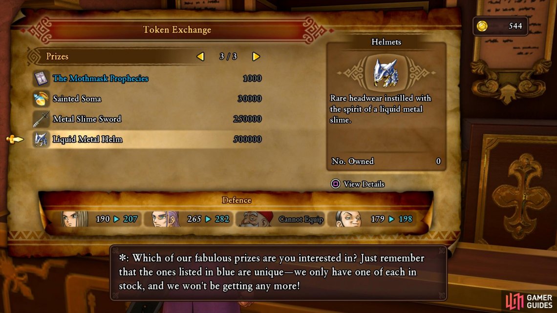 Dragon Quest Viii Casino Prizes