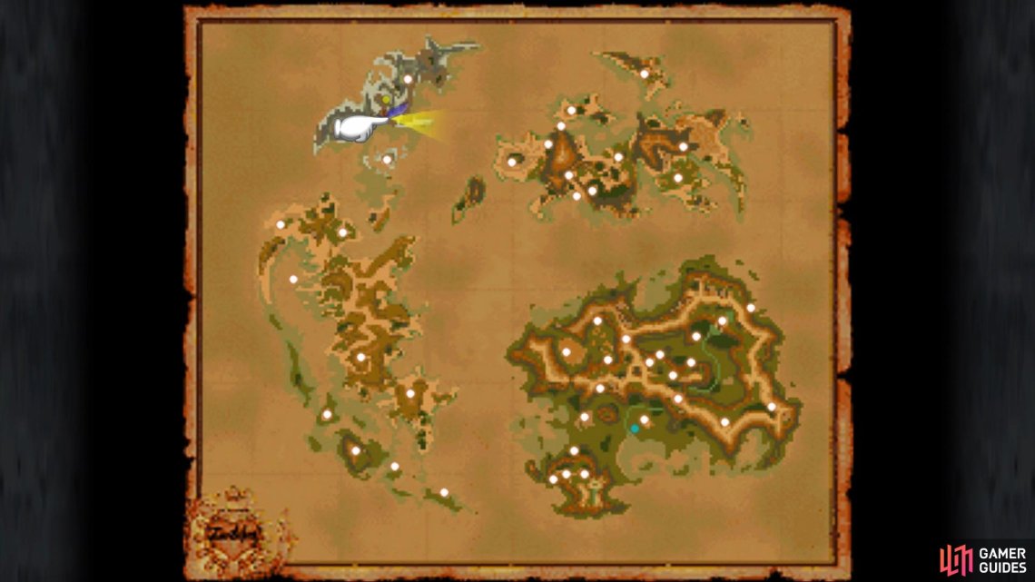 The location of Chocograph 6 on the world map