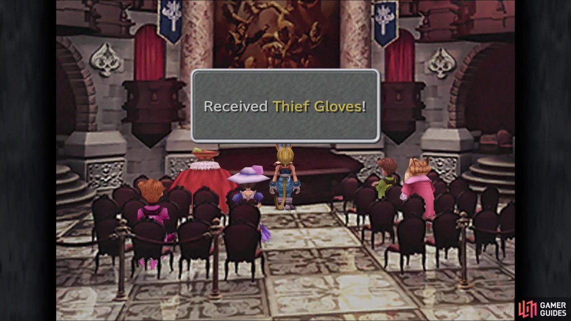 Make sure you go to Treno and win the Thief Gloves from the auction