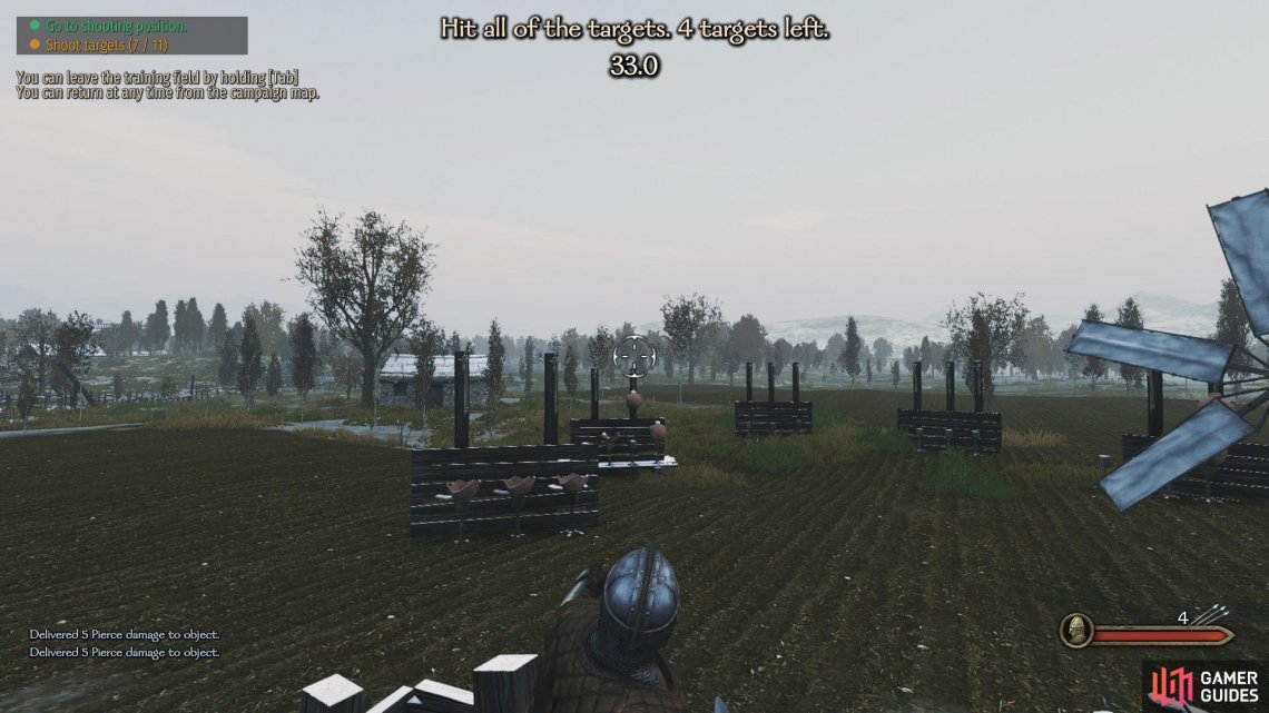 mount and blade warband training field