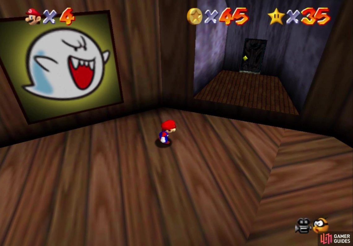 go on a ghost hunt super mario 64