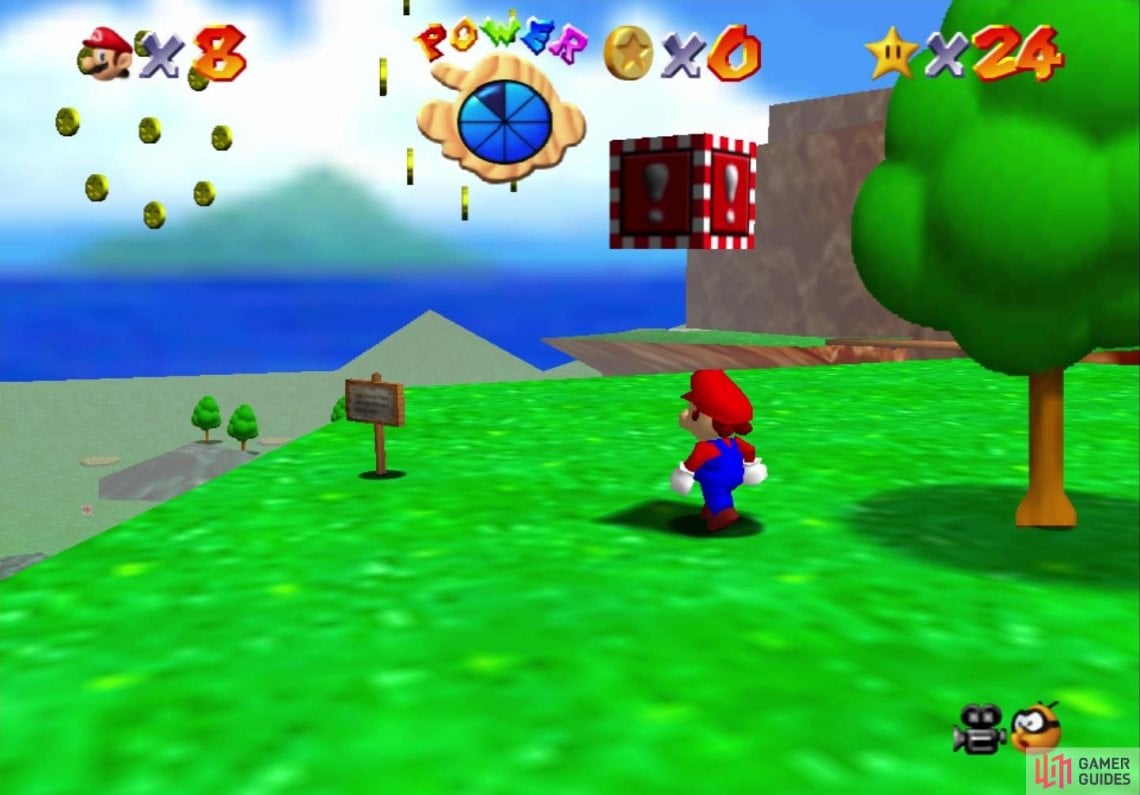 super mario 64 wings to the sky