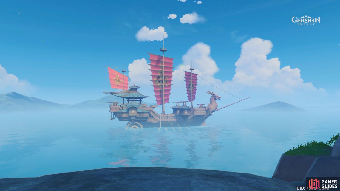 A Lone Ship In Guyun - Liyue - World Quests | Genshin Impact | Gamer Guides
