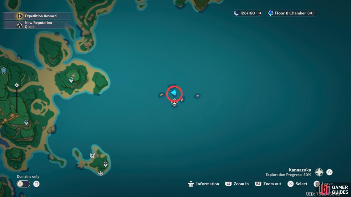 The Tatarasuna Fishing Point is located in the shipwreck to the east of Tatarasuna, youll need your boat to reach it.