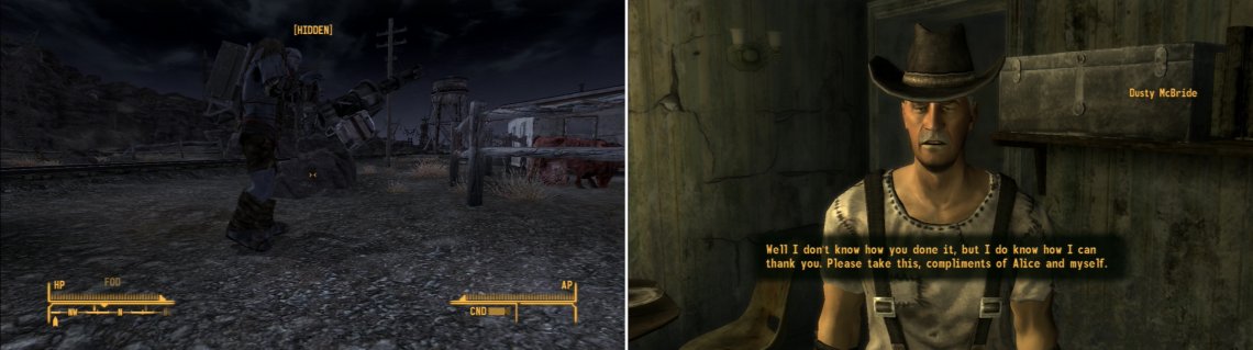 Novac Searchlight Novac And The Repconn Test Site Walkthrough Fallout New Vegas Gamer Guides