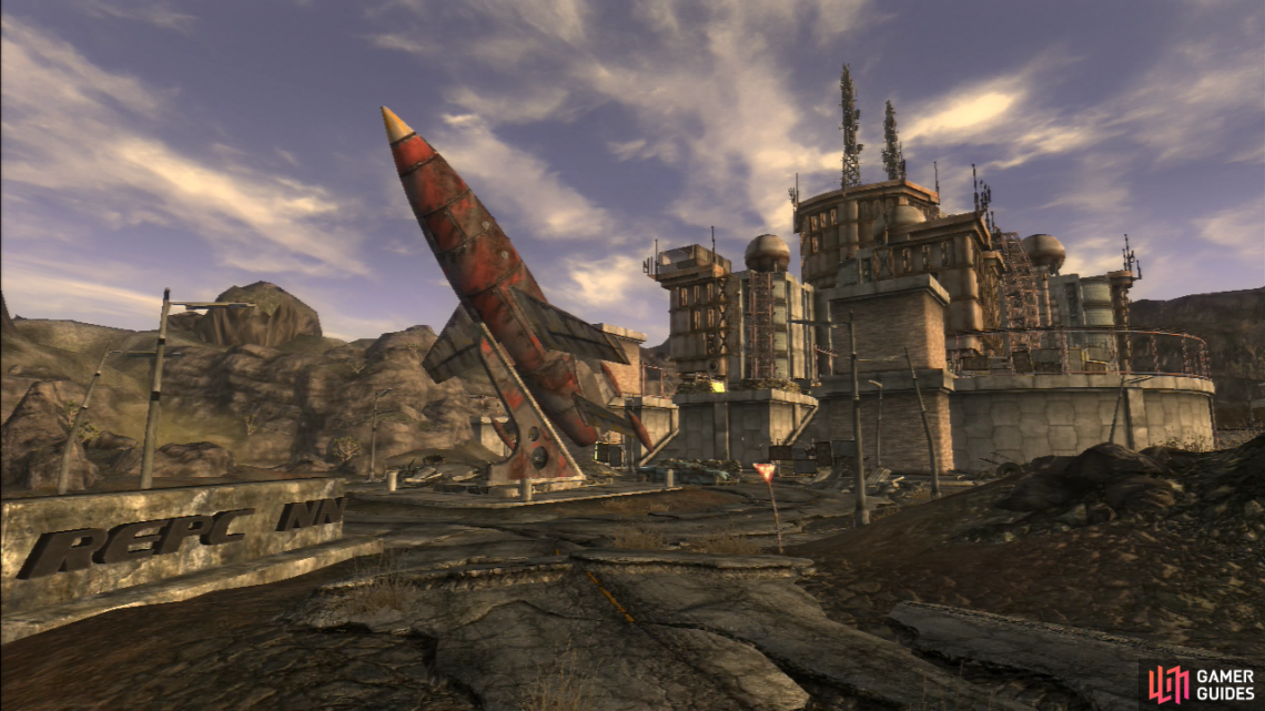 Novac Searchlight Novac And The Repconn Test Site Walkthrough Fallout New Vegas Gamer Guides