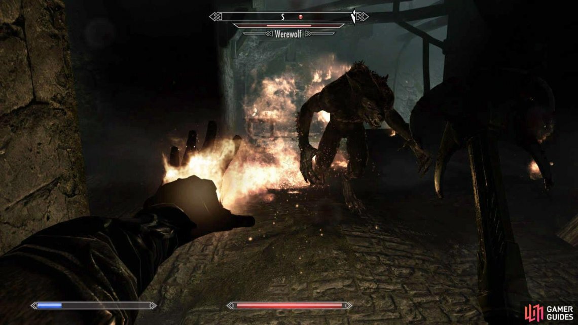 Skyrim werewolf totem of brotherhood