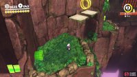 Get to the ledge past the two moving platforms to find a hidden 2D section