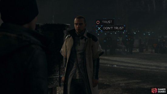 Choose to TRUST him