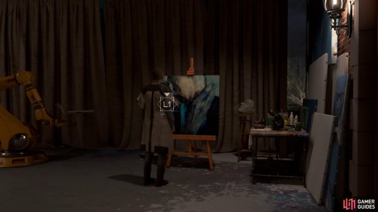 Look at the painting you made during The Painter