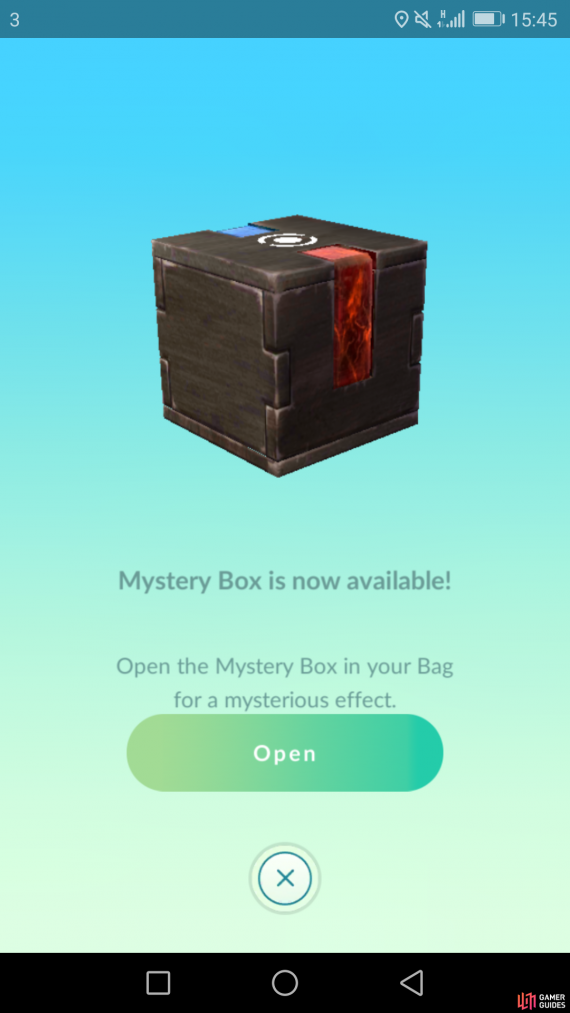pokemon go mystery box