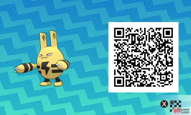 pokemon ultra sun qr codes list