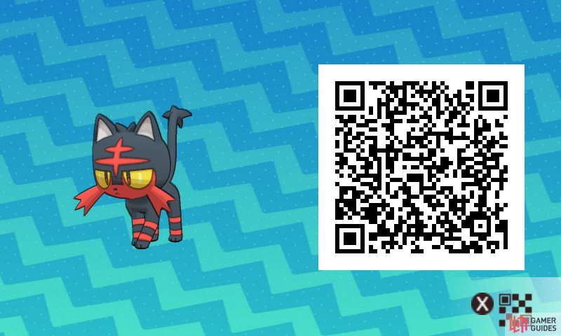 pokemon ultra sun qr codes