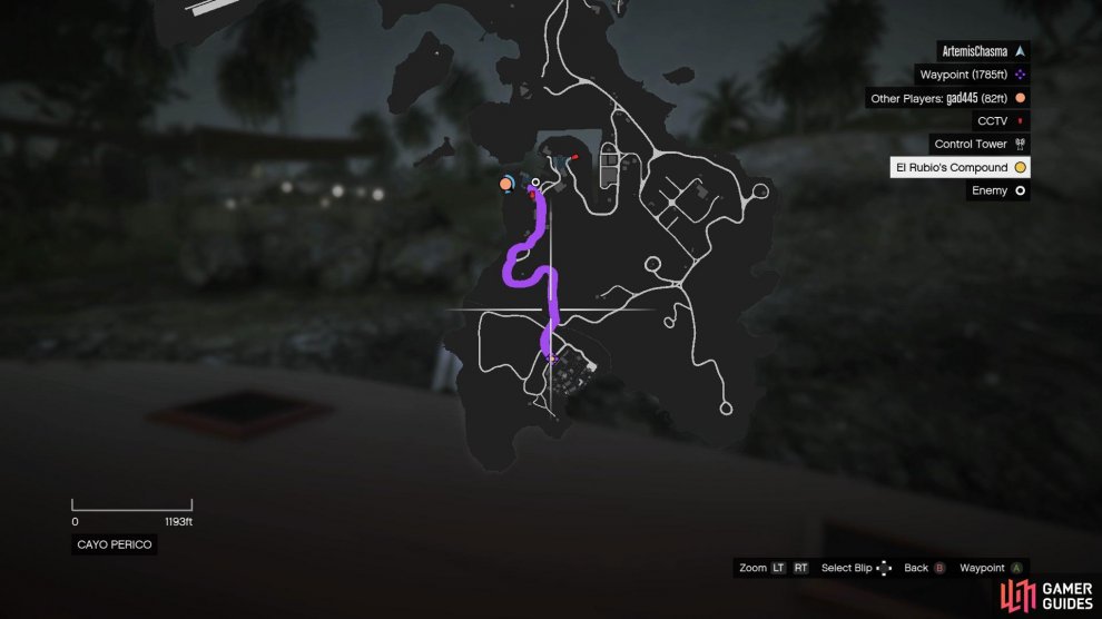 Cayo Perico Heist Intel Map