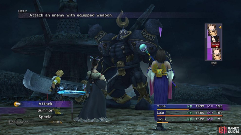 Iron Giant Thunder Plains Bestiary Final Fantasy X HD Remaster