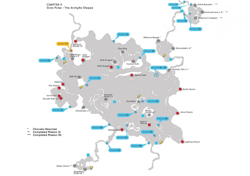 Maps Cieth Stone Overview Side Quests Final Fantasy Xiii Gamer