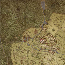 High Quality Map of Bohemia A2 Kingdom Come Deliverance 