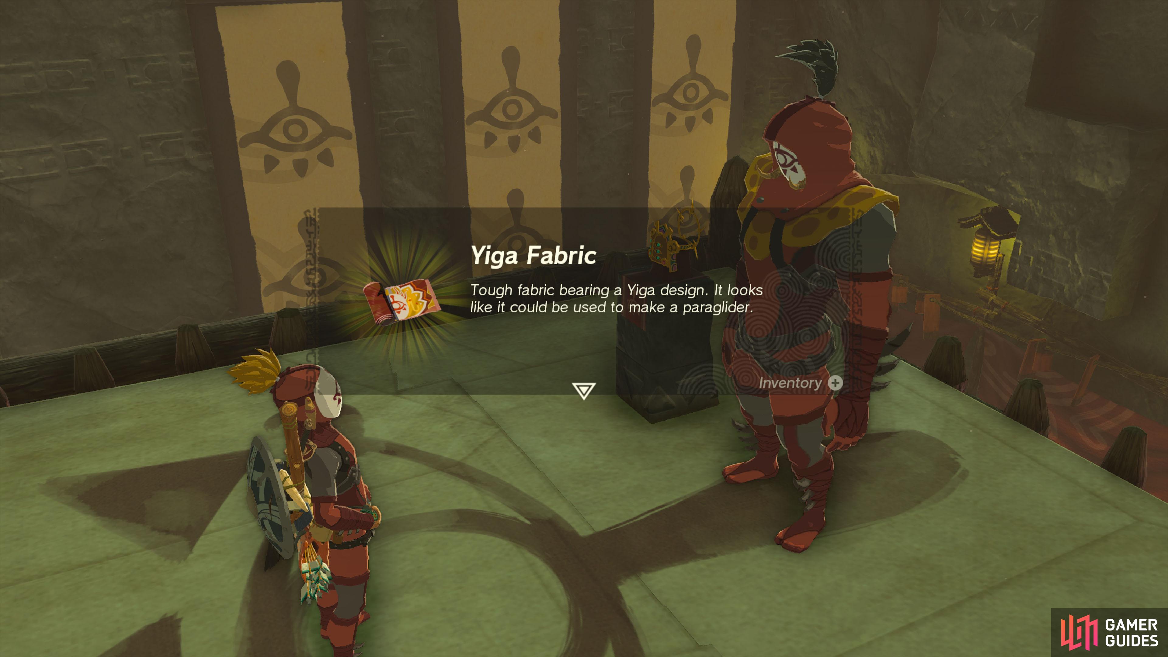 Yiga Fabric - The Legend of Zelda: Tears of the Kingdom Database ...