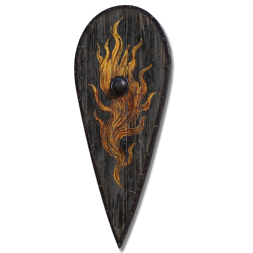 Flame Crest Wooden Shield Elden Ring Medium Shields Shields