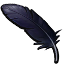 Crow Feather Piece