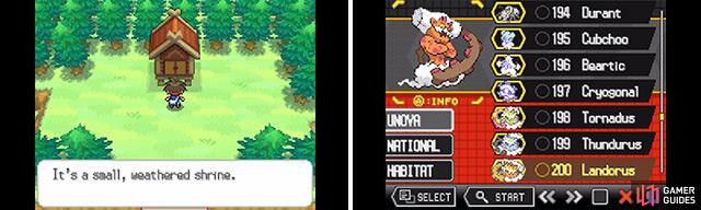 Oddly, Landorus isn’t found in Black 2 or White 2. You can grab one from the previous games or shell out money for Pokemon Dream Radar.