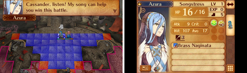 Using Azura’s “Sing” will give the target ally another turn!