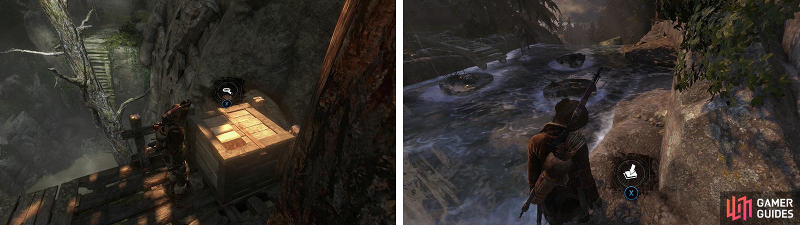 Rise Of The Tomb Raider  Rising Tie Flooded Archives Statue Puzzle Guide 