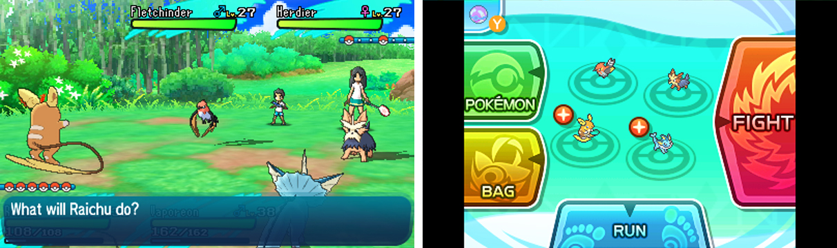 During Double Battles, your Pokemon need to watch out for one another.