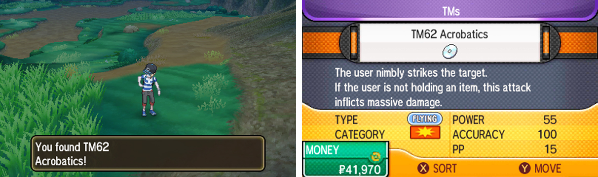Flying-types will do huge damage as long as they have no held item.
