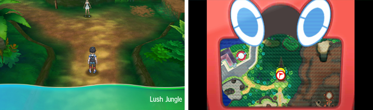 Many exotic Pokemon reside in this (mostly) undisturbed jungle.