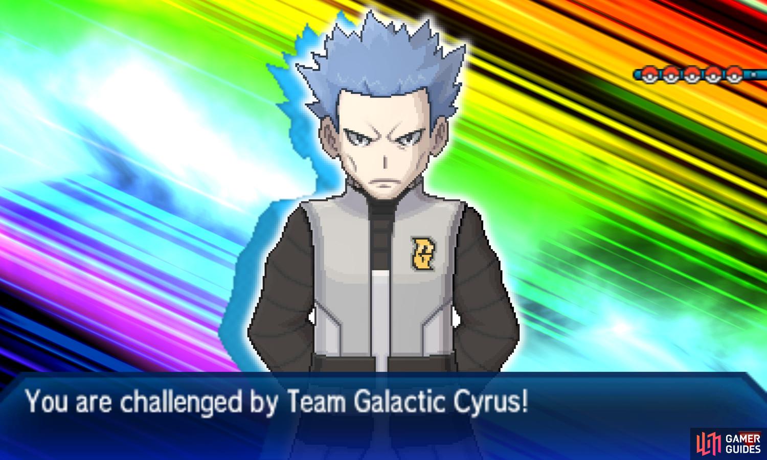 pokemon team galactic cyrus