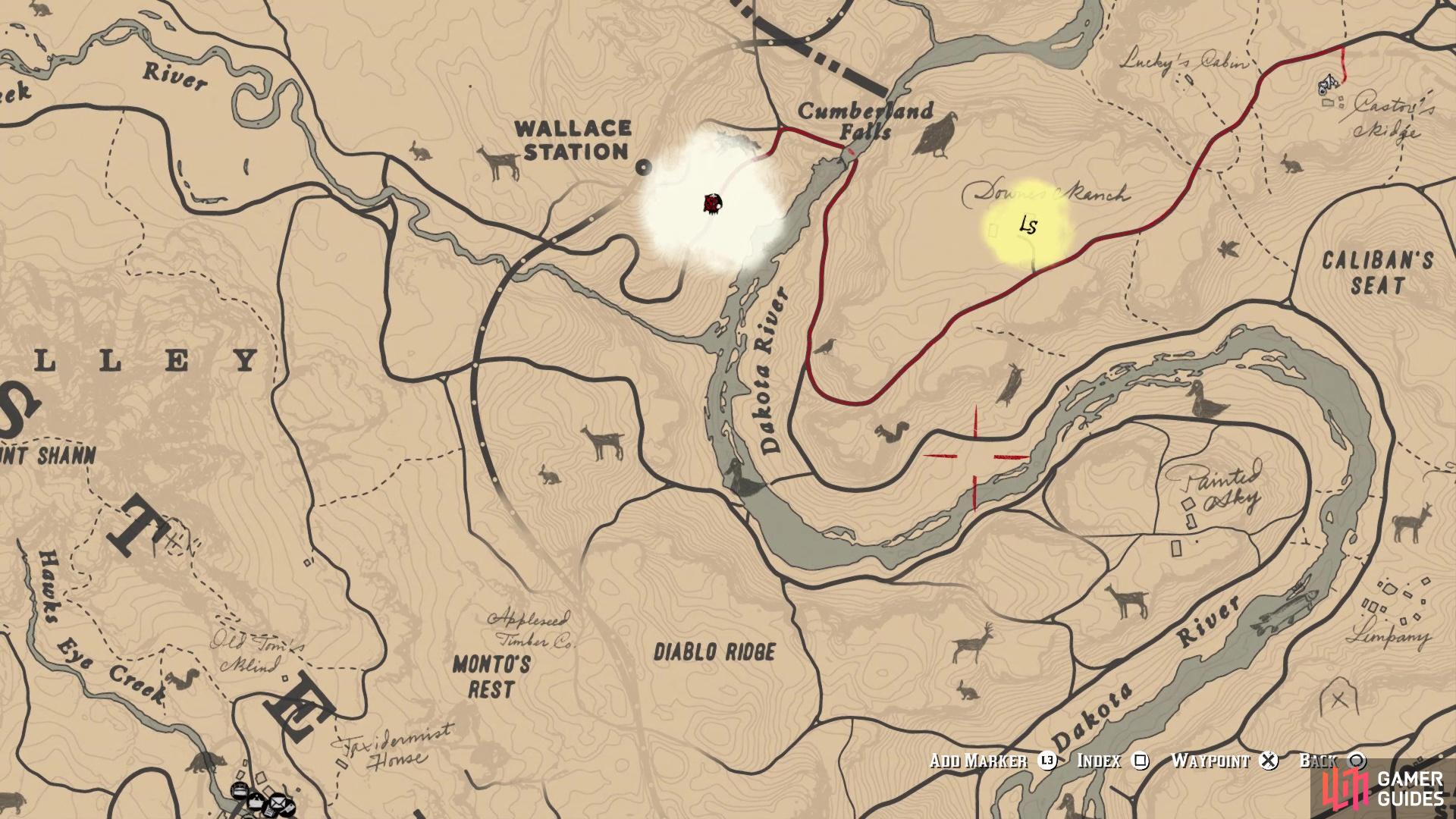 High Stakes Treasure Map 1 - Red Dead Redemption 2 Guide - IGN